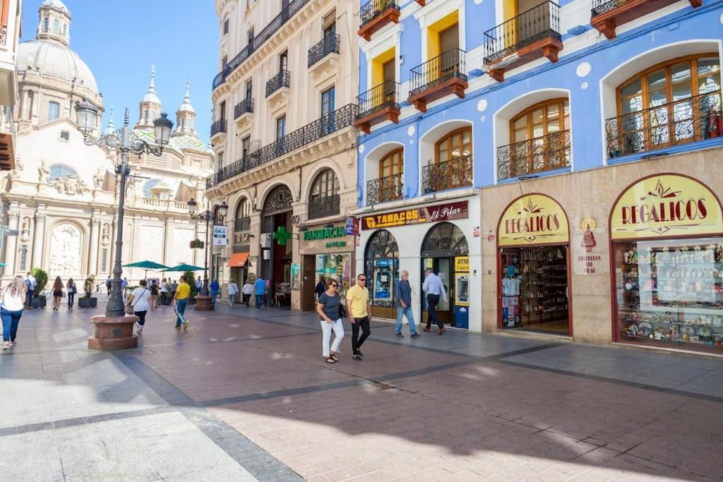 Moderno Apartamento En Casco Historico + Desayuno! サラゴサ エクステリア 写真
